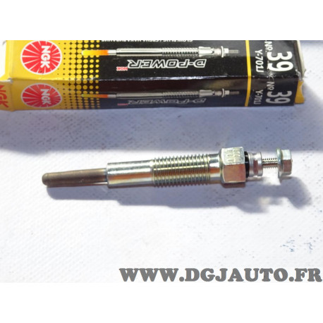 Lot de 2 bougies préchauffe NGK Y-701J 1566 pour kia sportage besta pregio K2700 mazda 323 626 MPV serie B E suzuki vitara ford 