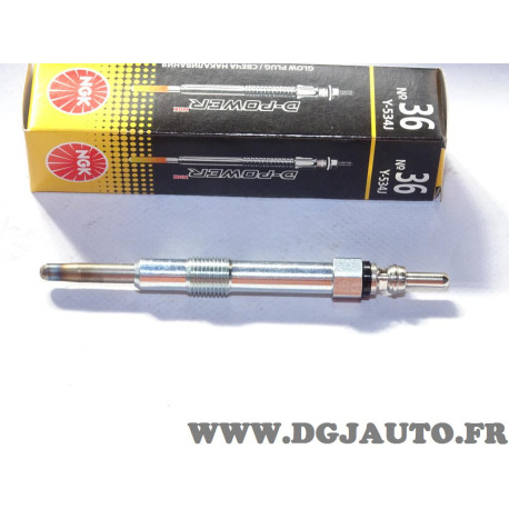 Lot 2 bougies de prechauffe NGK Y-534J 3413 pour alfa romeo 145 146 147 156 159 166 fiat brava bravo croma doblo idea marea mult