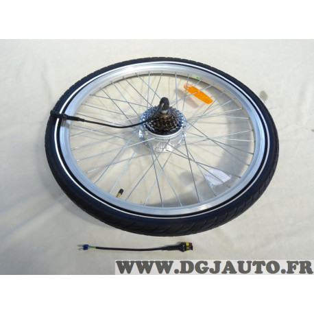 Roue arriere avec pignons velo electrique Norauto 919422 pour velo wayscral W315 