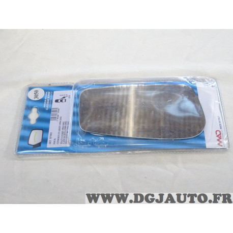 Vitre miroir glace retroviseur avant droit MAD N°3050 537093 pour citroen evasion fiat ulysse lancia zeta peugeot 806 de 1994 à 