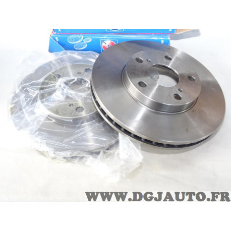 Jeu 2 disques de frein avant ventilé 275mm diametre NPS T330A91 pour toyota camry V1 V2 V3 previa XR30 avensis verso M2 alphard 