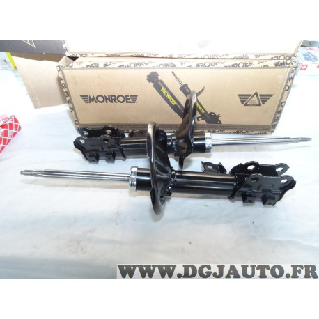 Jeu 2 amortisseurs de suspension avant Monroe G7338 + G7339 pour hyundai i30 de 2007 à 2012 