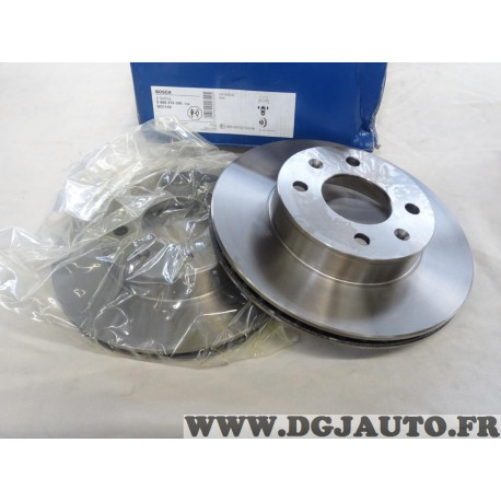 Jeu 2 disques de frein avant ventilé 241mm diametre Bosch BD1149 0986479286 pour hyundai i10 kia picanto 