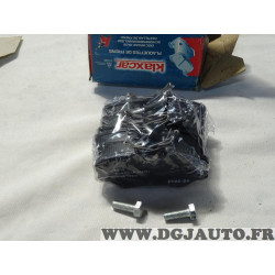 Jeu 4 plaquettes de frein avant montage lucas Klaxcar 24402Z pour peugeot 405