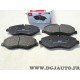 Jeu 4 plaquettes de frein avant montage Brembo Ferodo FVR4375 pour mercedes vito W447 classe V 