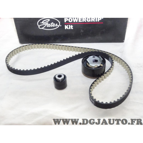 Kit distribution galets + courroie Gates K02T360HOB pour citroen C3 dont picasso C4 dont cactus DS3 DS4 peugeot 208 308 2008 300