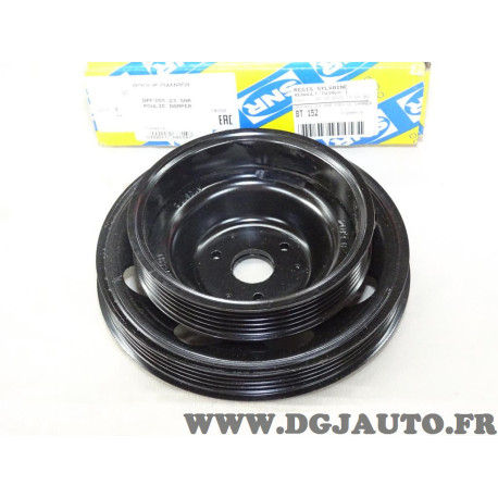 Poulie damper vilebrequin SNR DPF355.23 pour renault clio 1 2 I II twingo 1 kangoo 1.2 essence 