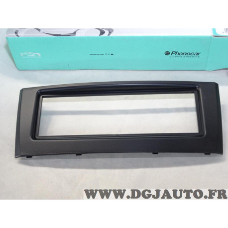 Cadre contour encadrement poste radio autoradio Phonocar 03414 pour fiat grande punto evo de 2005 à 2012 