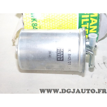 Filtre à carburant gazoil Mann filter WK842/21X pour audi A4 A6 2.0TDI 2.0 TDI diesel 