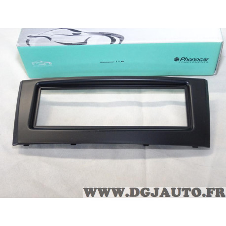 Cadre contour encadrement poste radio autoradio Phonocar 03414 pour fiat grande punto de 2005 à 2012 