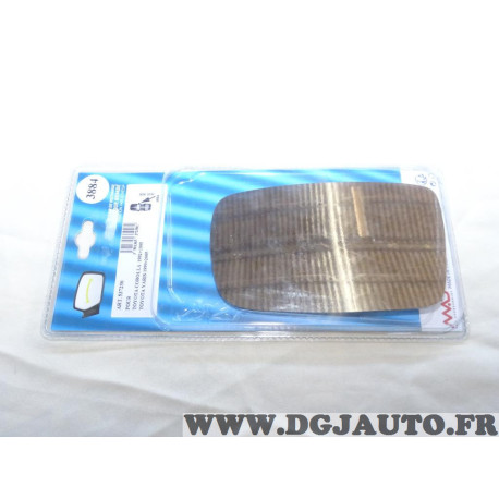 Vitre miroir glace retroviseur avant droite N°3884 537258 pour toyota corolla de 1992 à 1995 toyota yaris de 1999 à 2005 