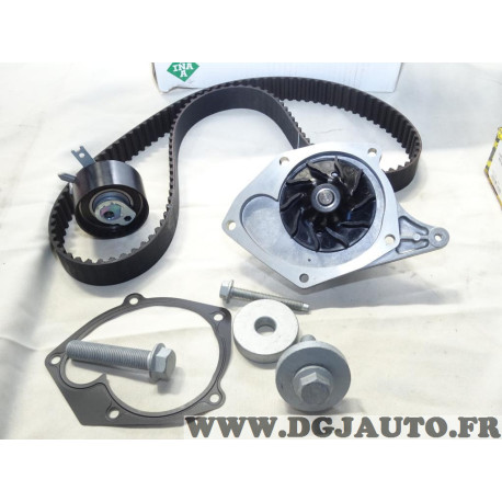 Kit distribution galet + pompe à eau + courroie INA 530019731 pour renault kangoo 1 2 I II clio 2 3 II III megane 2 3 II III sce