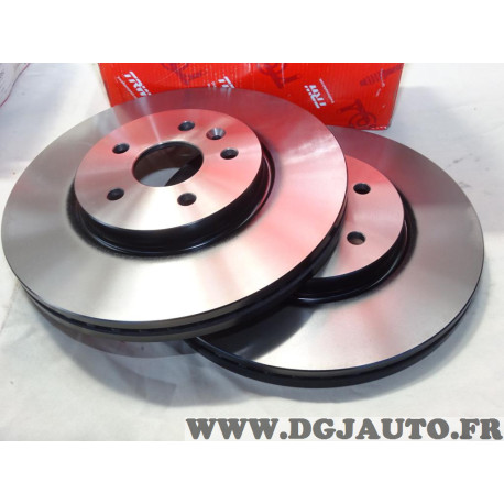 Jeu 2 disques de frein avant ventilé 300mm diametre TRW DF6629 pour opel mokka chevrolet trax 