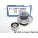 Ensemble galet tendeur + pompe à eau (courroie de distribution non incluse) Dayco KTBWP4662 pour alfa romeo mito fiat doblo pali