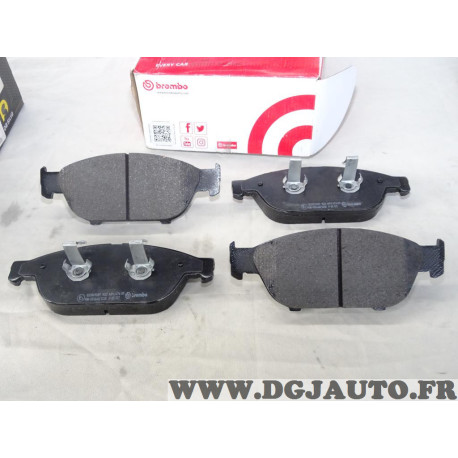 Jeu 4 plaquettes de frein avant montage teves Brembo P85127 pour audi A6 A7 A8 4D C7 