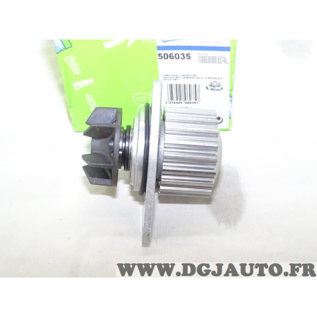 Pompe à eau Valeo 506035 pour citroen AX berlingo BX C15 saxo xsara ZX peugeot 106 205 206 306 307 309 405 partner 1.0 1.1 1.4 e