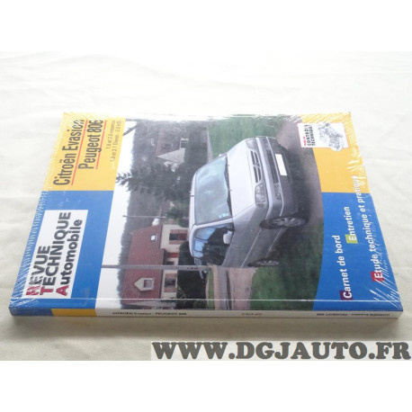 RTA revue technique automobile livre documentation entretien conduite etude technique CIP 576.3 pour peugeot 806 citroen evasion