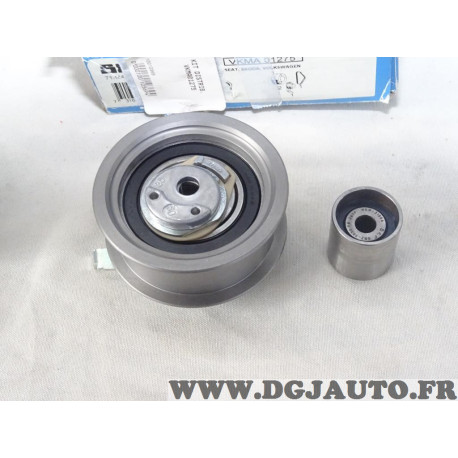 Jeu galets 1 tendeur + 1 enrouleur courroie de distribution (non incluse) SKF VKMA01275 pour audi A3 seat ibiza 2 3 II III cordo