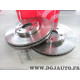 Jeu 2 disques de frein avant 300mm diametre ventilé Brembo 09A53210 pour hyundai tucson sonata i30 ix35 veloster i40 grandeur ki