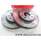 Jeu 2 disques de frein avant ventilé 256mm diametre (trace montage) Brembo 09C93411 pour suzuki swift 4 IV FZ NZ 