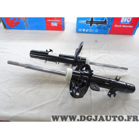 Jeu 2 amortisseurs de suspension avant Peugeot 9820325380 + 9820325480 pour peugeot 208 