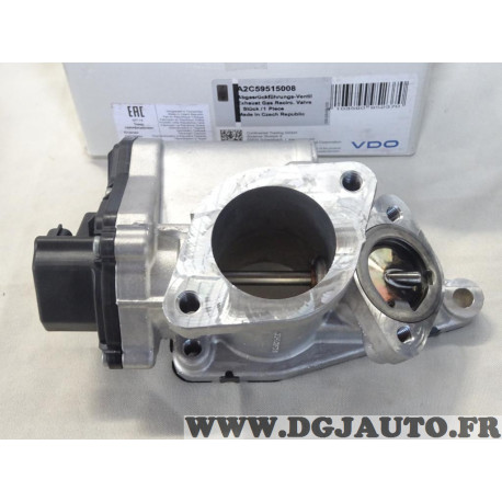 Vanne EGR VDO A2C59515008 pour renault laguna 2 II scenic 2 II megane 2 II suzuki grand vitara 1.9DCI 1.9 DCI diesel 