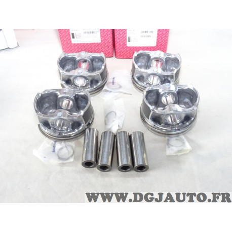 Jeu 4 kits piston moteur 82.760 diametre Mahle 028PI00119001 pour audi A3 A4 A5 A6 Q3 Q5 TT seat leon 2 II altea exeo alhambra 2