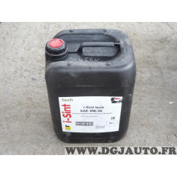 Bidon 20L 20 litres huile moteur ENI i-Sint tech SAE 0W30 100850 pour volkswagen 503.00 506.00 506.01 