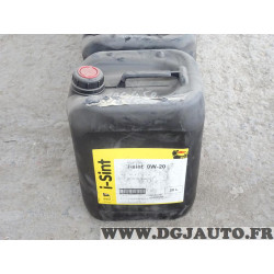 Bidon 20L 20 litres huile moteur ENI i-Sint 0W20 104450 API SN RC ILSAC GF-5 