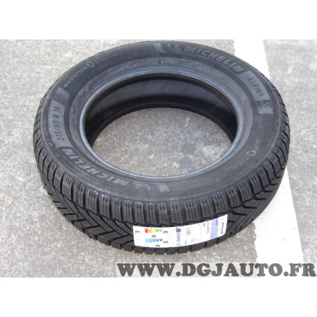 1 Pneu NEUF TOUT SEUL Michelin alpin 6 hiver 215/65/16 215 65 16 98H TL DOT3822 