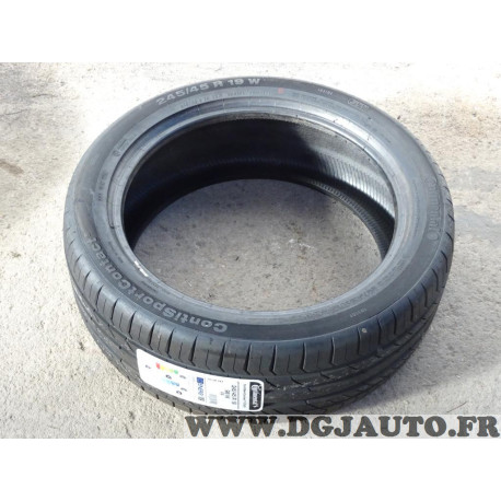 1 Pneu NEUF TOUT SEUL Continental contisportcontact 5 SUV 245/45/19 245 45 19 98W FR DOT2021 