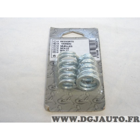 Jeu 2 ressorts fixation tuyau silencieux echappement Bosal 251-860 pour fiat fiorino opel kadett D E corsa A B ascona C senator 