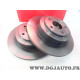 Jeu 2 disques de frein arriere plein 290mm diametre Brembo 08.9093.11 pour subaru legacy BH BE outback 