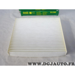 Filtre d'habitacle interieur Mann filter CU2362 pour hyundai sonata 5 6 V VI grandeur santa fe 2 II kia magentis 1 2 I II