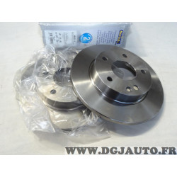 Jeu 2 disques de frein avant diametre 260mm plein Norauto ND0112 pour mercedes classe A W168