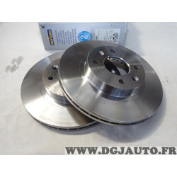 Jeu 2 disques de frein avant diametre 259mm ventilé Norauto ND5081 pour renault 18 25 R18 R25 espace 1 2 I II fuego