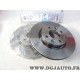 Jeu 2 disques de frein avant ventilé 259mm diametre Norauto ND3550 pour renault 19 R19 twingo clio 1 megane 1 dont scenic kangoo