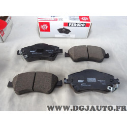 Jeu 4 plaquettes de frein avant montage bendix Ferodo FDB4046 pour toyota auris E15 corolla 10 X E150 