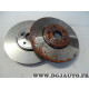 Jeu 2 disques de frein avant ventilé 324mm diametre (oxydation) Brembo 09.9818.10 pour renault espace 4 IV vel satis 