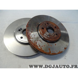 Jeu 2 disques de frein avant ventilé 324mm diametre (oxydation) Brembo 09.9818.10 pour renault espace 4 IV vel satis