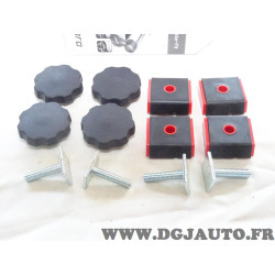 Kit adaptateur barres de toit pour rainure en T Hapro 29772