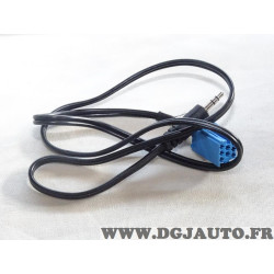 Cable audio aux-in mini iso jack 3.5 Phonocar 04140 pour alfa romeo fiat lancia mercedes 